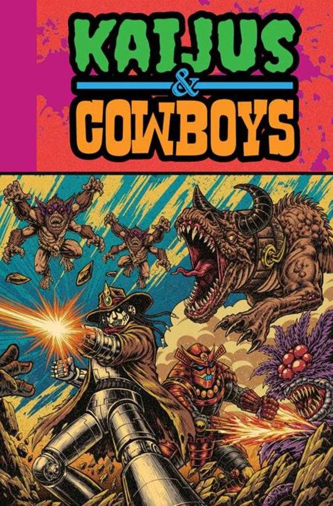 Kaijus And Cowboys #3 (Of 12) Cover B Ferxpain EC Comics Variant